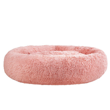 i.Pet Pet bed Dog Cat Calming Pet bed Extra Large 110cm Pink Sleeping Comfy Washable i.Pet